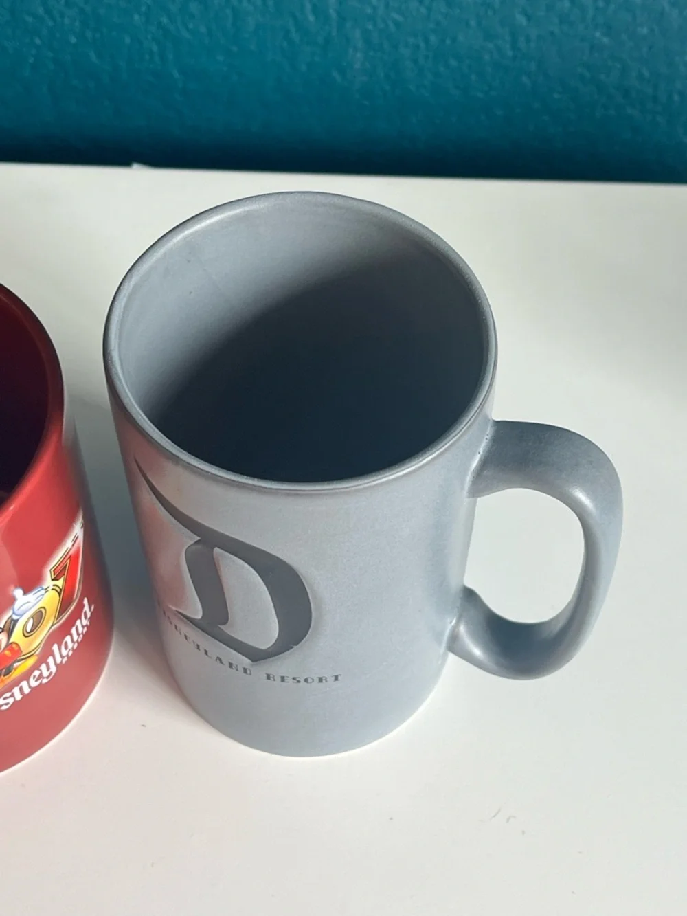 Disneyland 2007 & 2018 Walt Disney World Mickey Mouse Mugs Cups Souvenir
